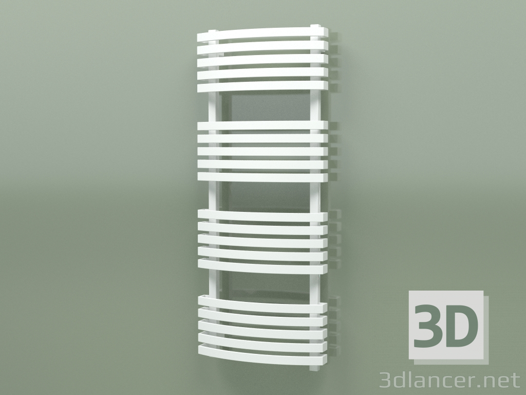 3d model Heated towel rail Kioto One (WGKIN118048-S8, 1185x480 mm) - preview