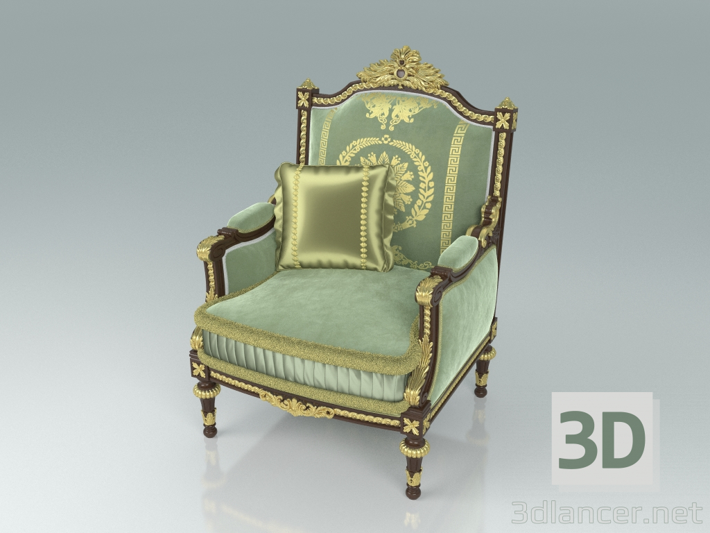 modello 3D Poltrona (art. 14403) - anteprima