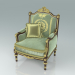 3d model Armchair (art. 14403) - preview