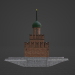 3d Tula_Kremlin_tower model buy - render