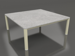Mesa de centro 94×94 (Ouro, DEKTON Kreta)