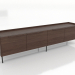 Modelo 3d Suporte de TV 1 GRANDE 2200 mm (nogueira escura) - preview