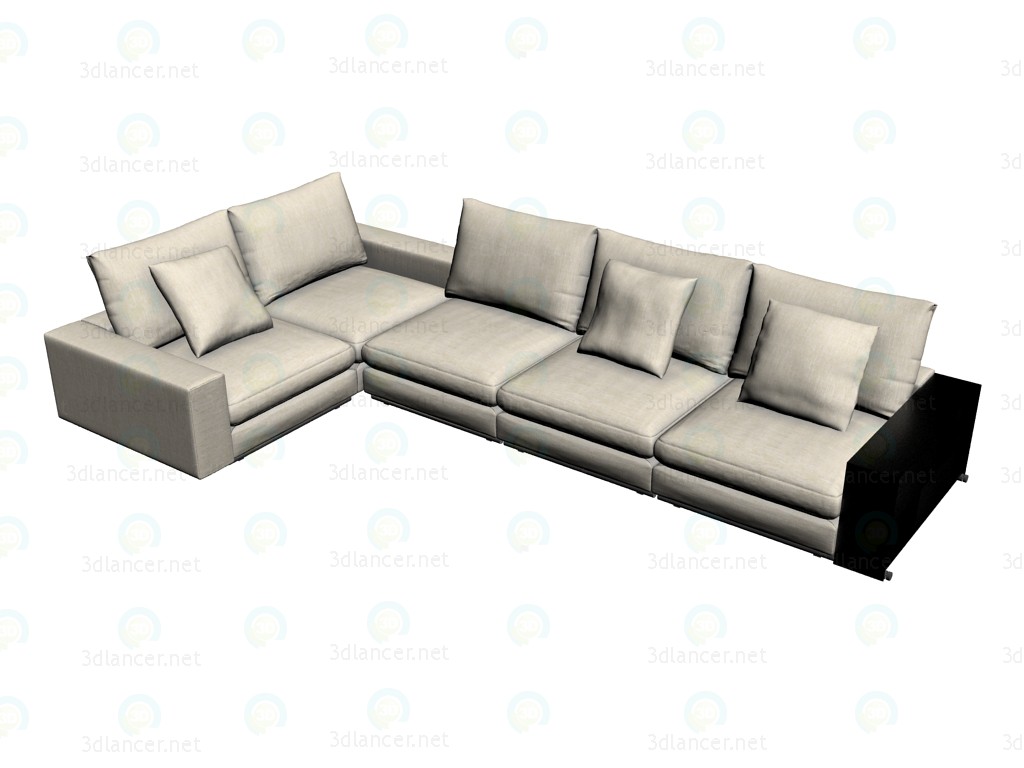 3d model Modular sofa - preview