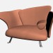 modèle 3D Bébé chaise POLTRONCINA bébé fleur - preview