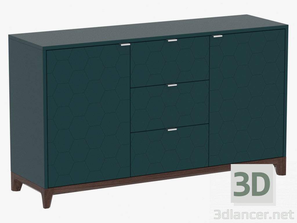 3d model Cofre de caja №1 (IDC023105522) - vista previa