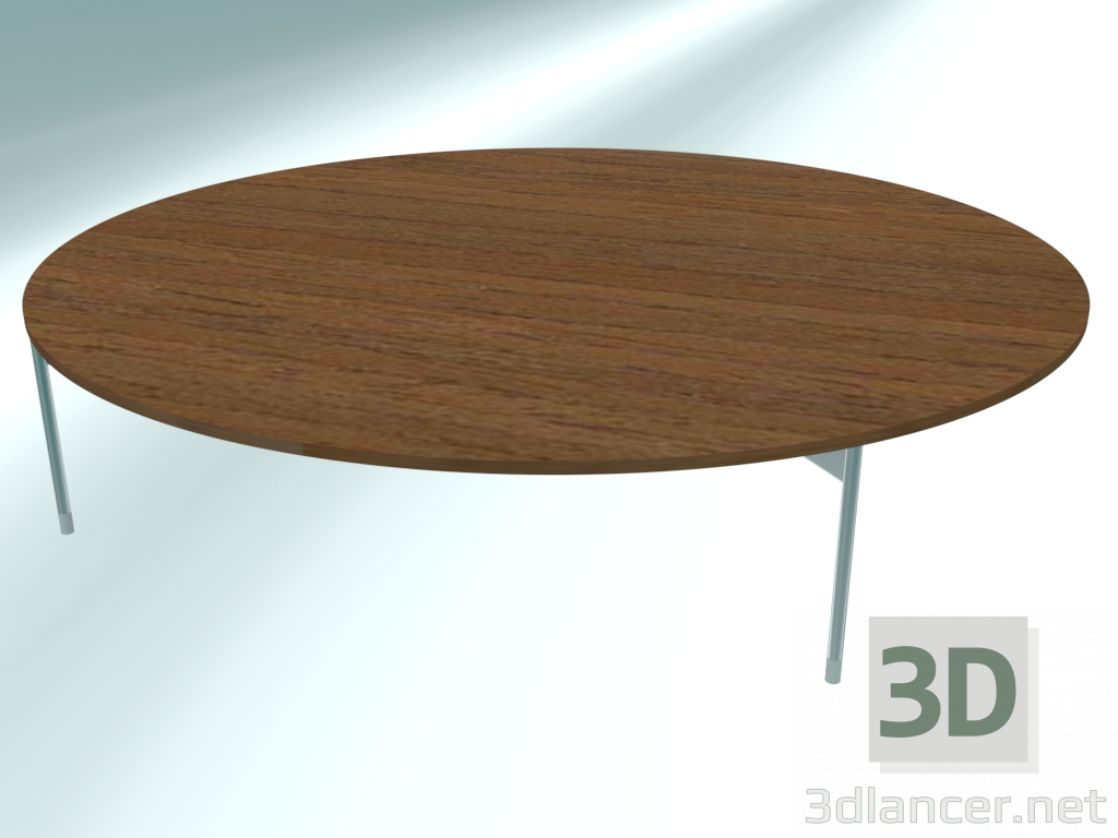 Modelo 3d Mesa de centro baixa (CR41 Chrome HM12, Ø1200 mm) - preview