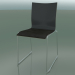 3d model Leather upholstered chair (107) - preview