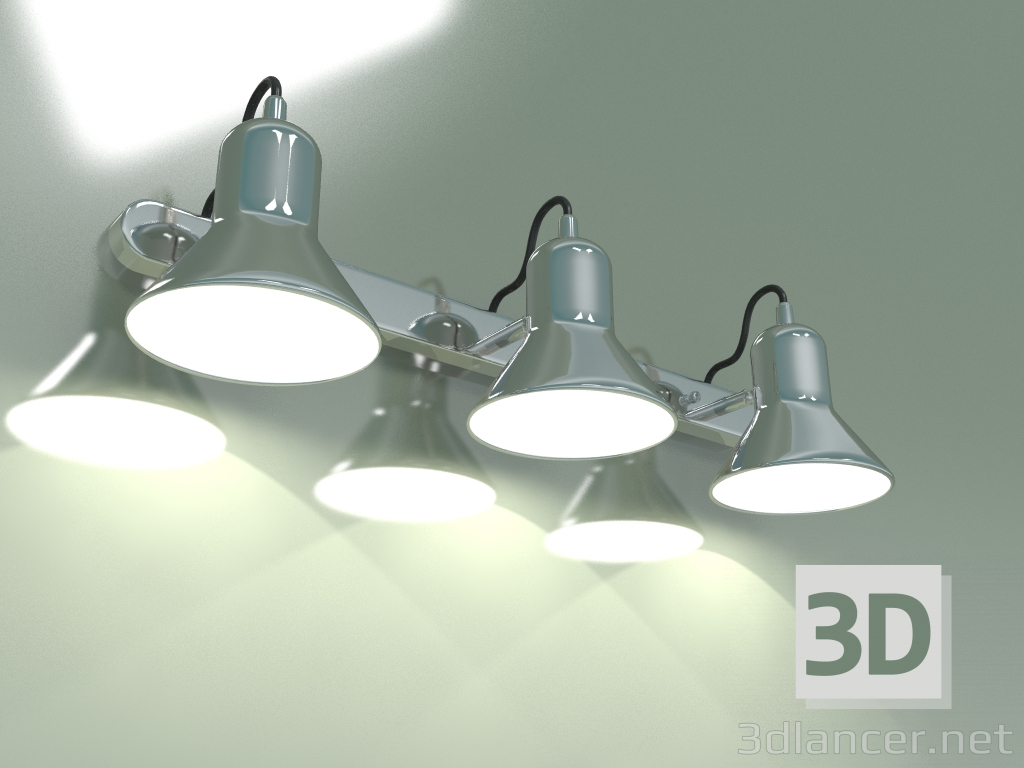 modèle 3D Spot Canotier 20082-3 (chromé) - preview