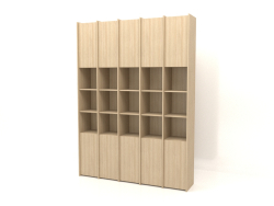 Modular rack ST 07 (1908х409х2600, wood white)