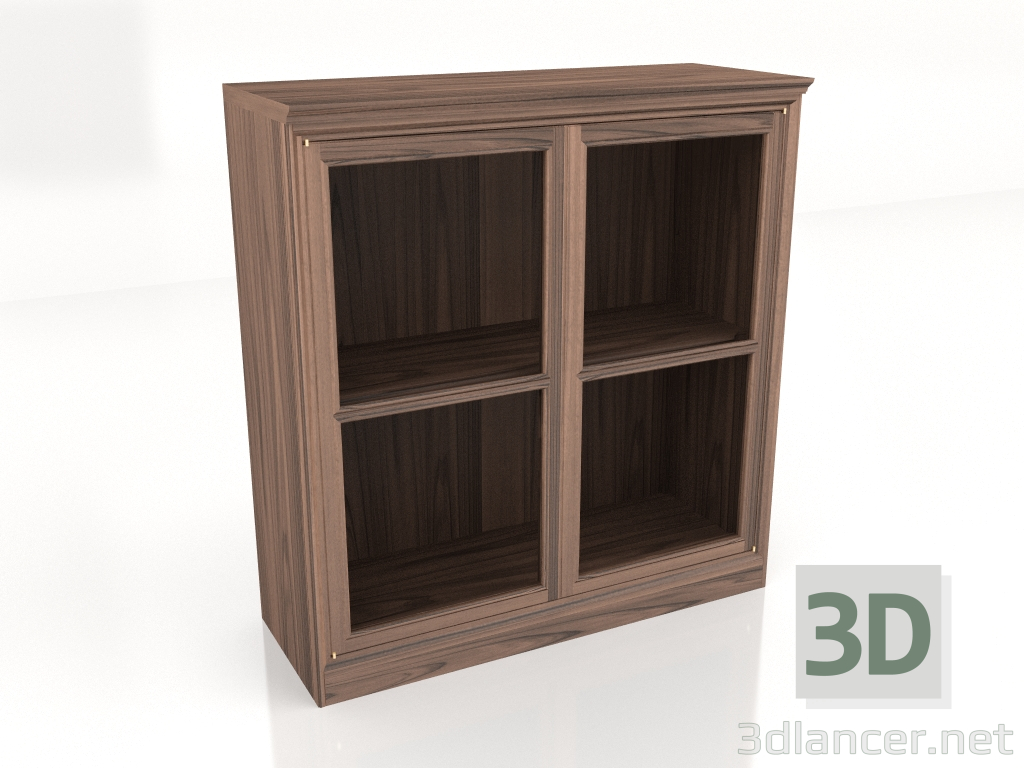 modello 3D Cassettiera 100x39x103,5 - anteprima