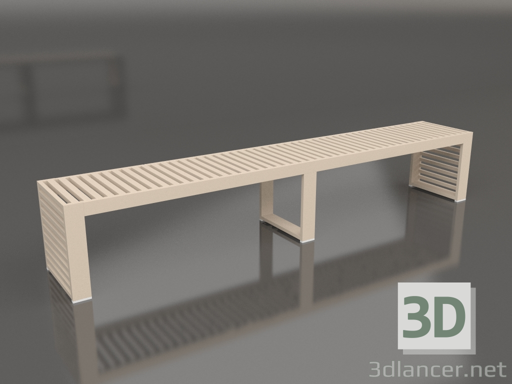 modello 3D Panca 246 (Sabbia) - anteprima