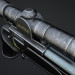 3d A gun with telescopic sight. Zone II with an optical sight. model buy - render