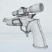 3d A gun with telescopic sight. Zone II with an optical sight. model buy - render