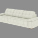 3D Modell Ledersofa - Vorschau