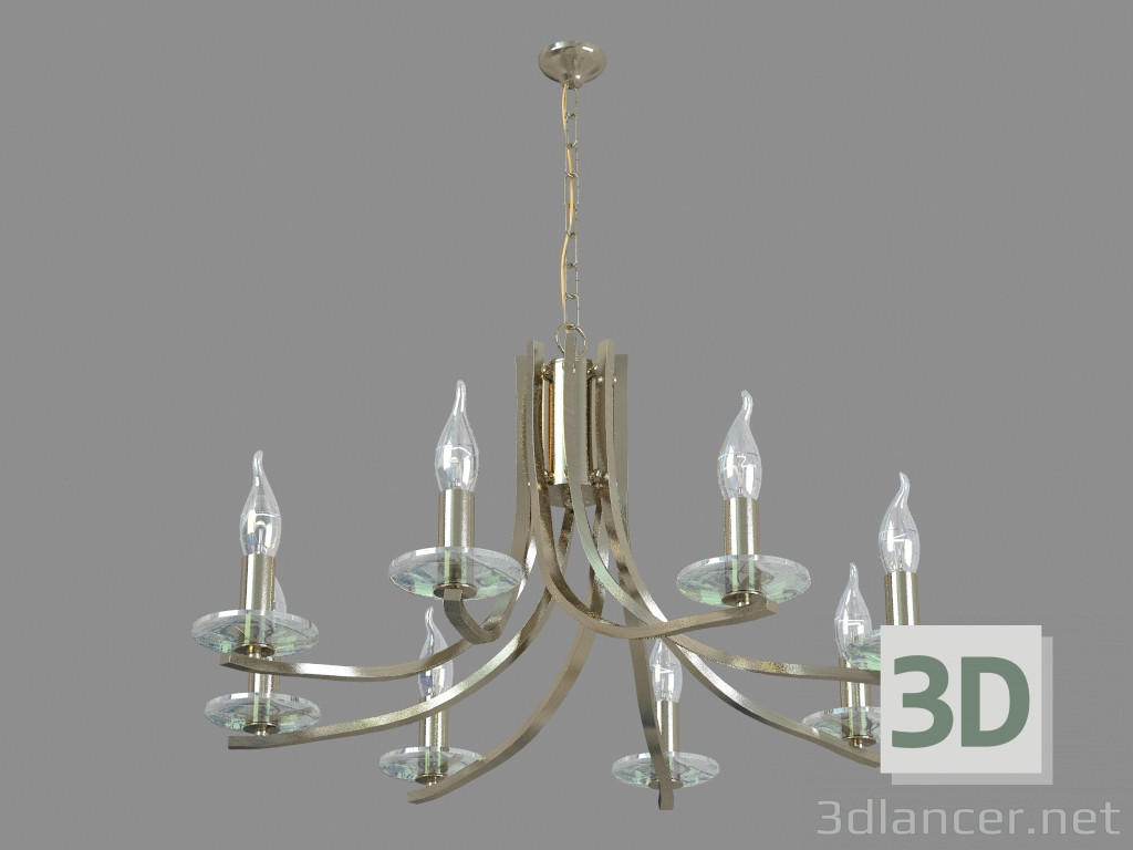 Modelo 3d Lustre A4165LM-8AB - preview