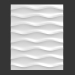 3d model Shallow decorative panel - preview