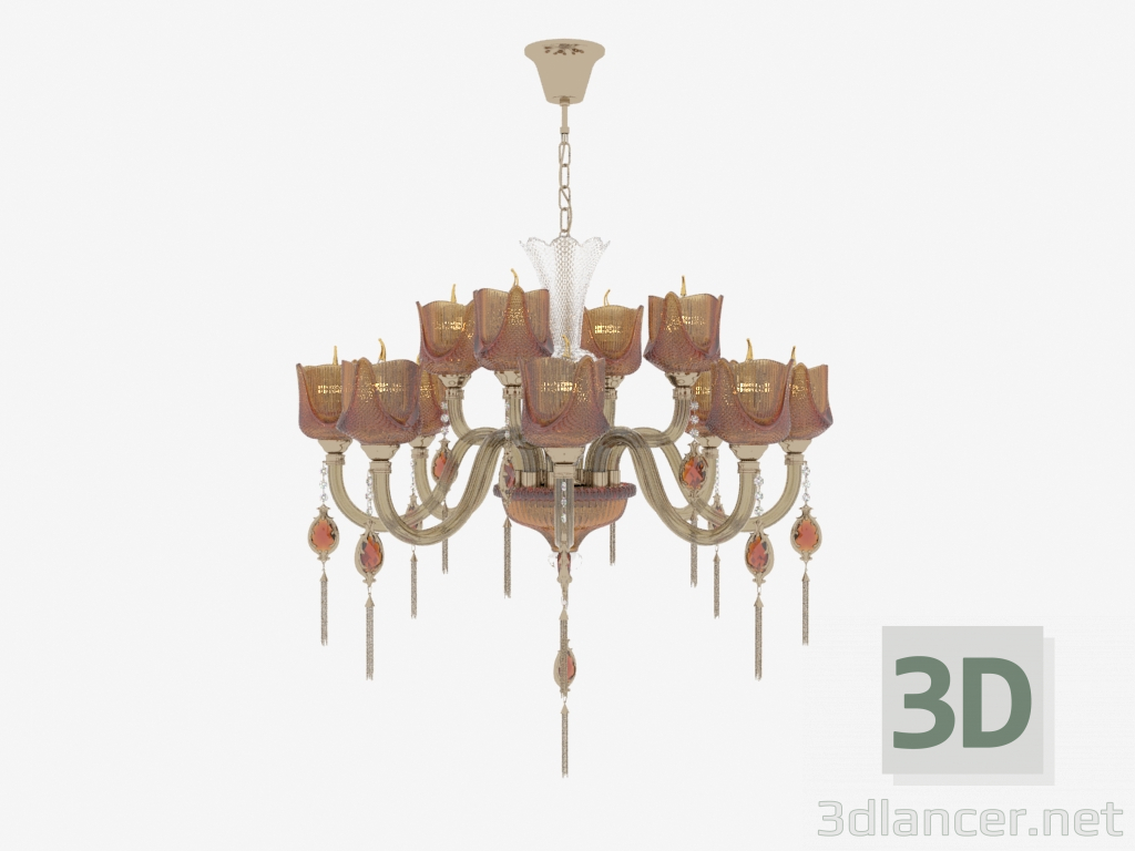 3d model Fixture (Chandelier) Corsa (4002 12) - preview