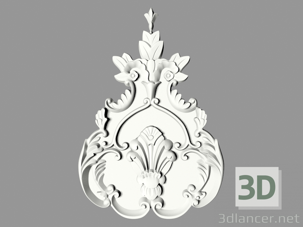 3d model Door Decor (D9) - preview