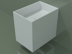 Lavabo suspendu (02UN13301, Glacier White C01, L 36, P 50, H 48 cm)