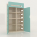 3D Modell Kleiderschrank offen MOVE WB (WTMWB1) - Vorschau