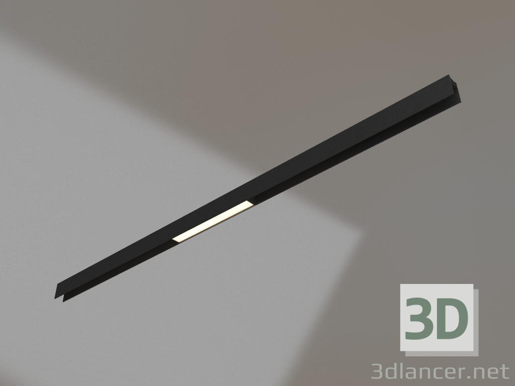 3d модель Світильник MAG-FLAT-25-L200-6W Warm3000 (BK, 100 deg, 24V) – превью