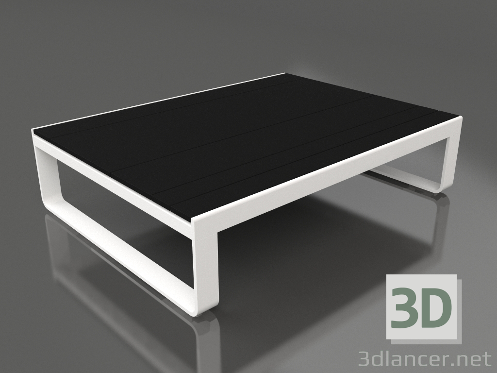 Modelo 3d Mesa de centro 120 (DEKTON Domoos, Branco) - preview