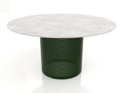 Mesa de comedor Ø140 (Verde botella)