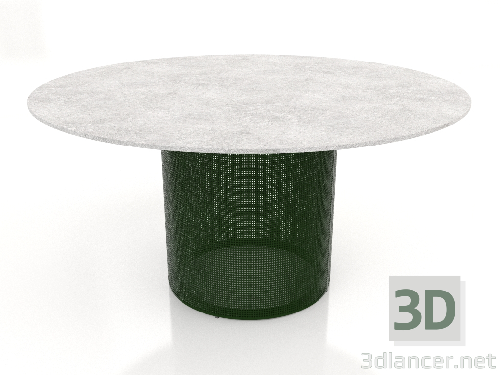 3d model Dining table Ø140 (Bottle green) - preview