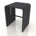 3d model Stool (grey) - preview