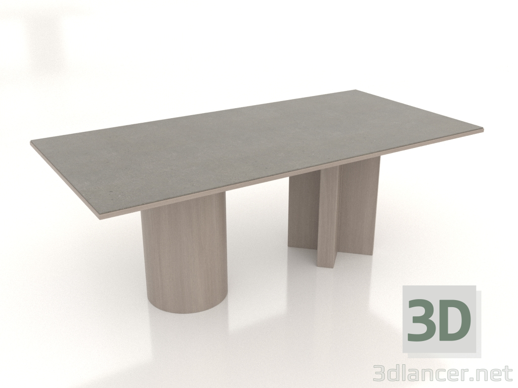modèle 3D Table à manger arithmétique 1000x2000x750 mm (option 1) - preview modèle 3D Table à manger arithmétique 1000x2000x750 mm (option 1) - preview