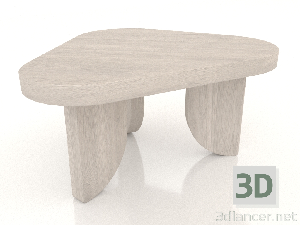 3D modeli Kahve masası COBBLE (S, ağartılmış meşe) - önizleme