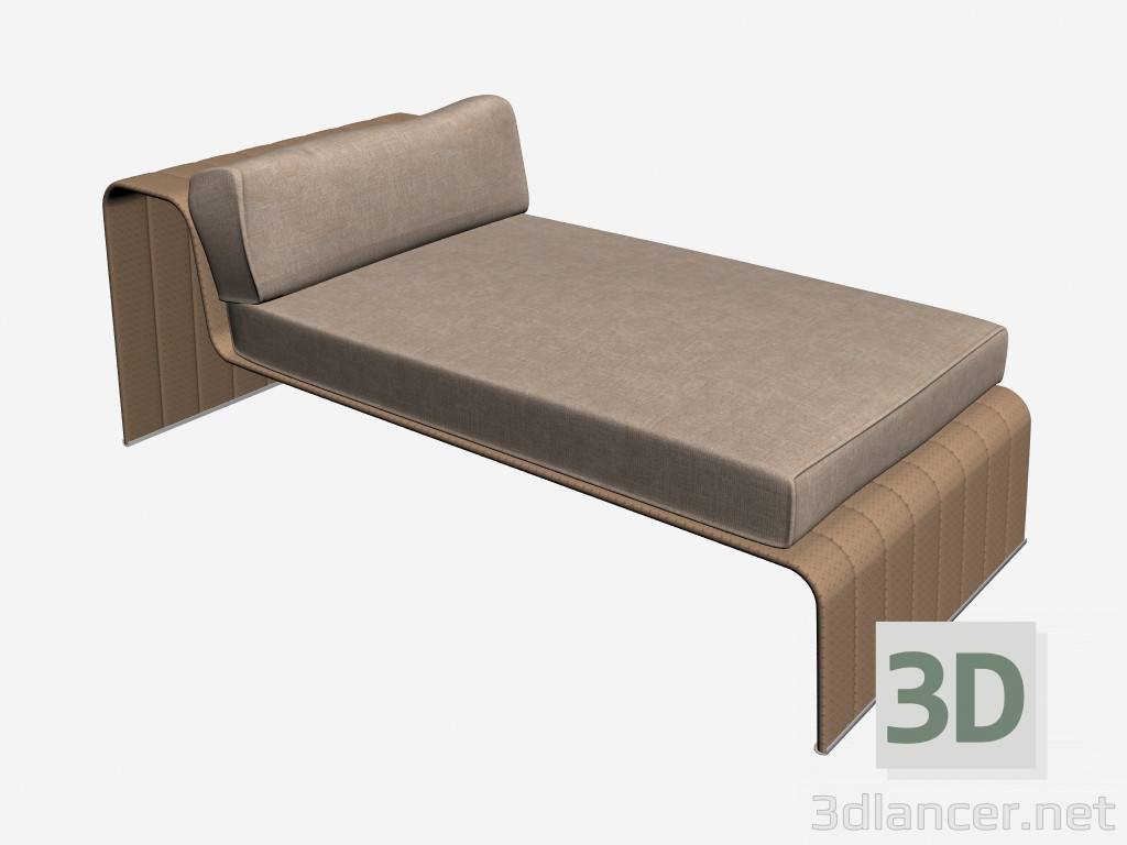 3D modeli Chaise çerçeve B18UC - önizleme