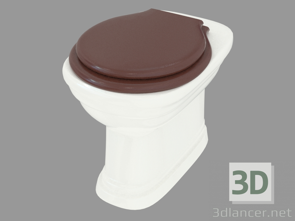 3d model Toilet bowl - preview