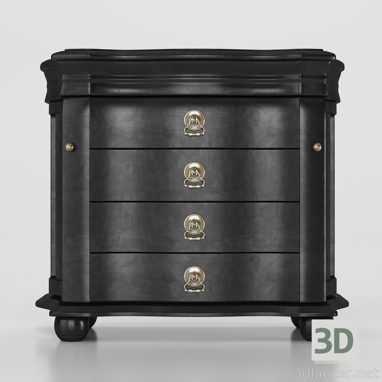 3d Шкатулка Darby Home Co Box DRBH4011 модель купить - ракурс