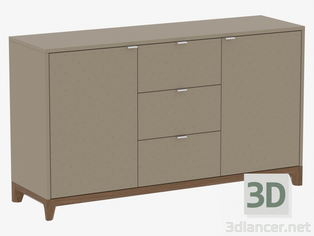 3D Modell Truhe FALL №1 (IDC0231011210) - Vorschau