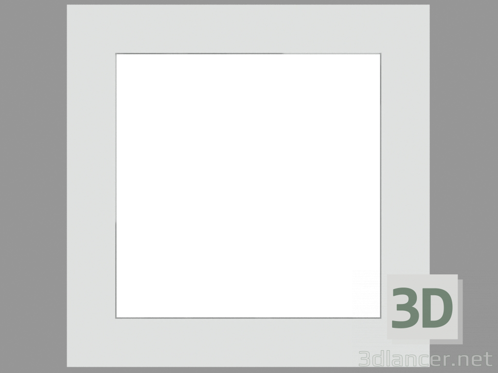 modello 3D Lampada da marciapiede MEGAZIP SQUARE (S8560W LED) - anteprima