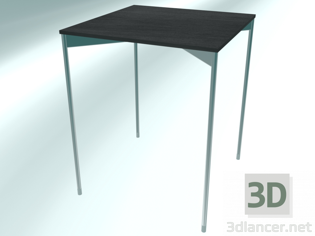 Modelo 3d Mesa de centro quadrada alta (CS30 Chrome CER3, 450x450x560 mm) - preview