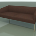 3D Modell Doppelsofa 2712 (gebleichte Eiche) - Vorschau