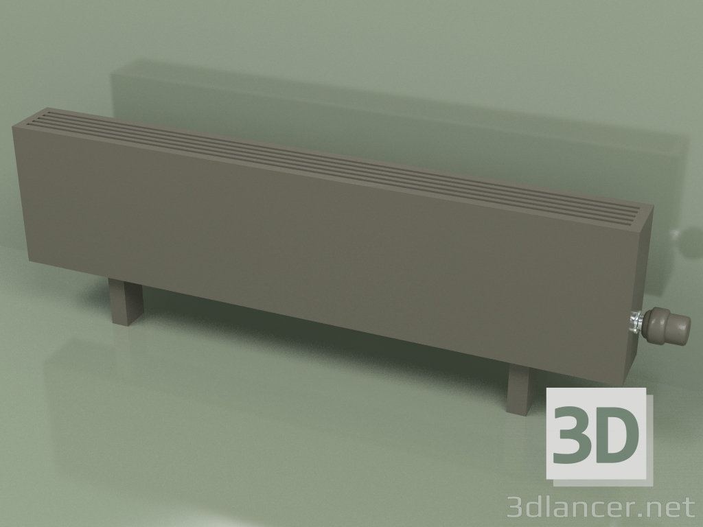 3D Modell Konvektor - Aura Comfort (240 x 1000 x 96, RAL 7013) - Vorschau