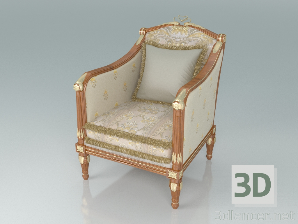 3d model Sillón (art. 14422) - vista previa