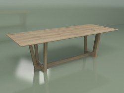 Oak dining table KARKAS