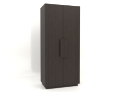 Armoire MW 04 bois (option 1, 1000x650x2200, bois brun foncé)