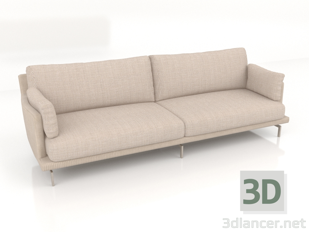 3d model 3-seater sofa (C337) - preview