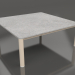 3D Modell Couchtisch 94×94 (Sand, DEKTON Kreta) - Vorschau