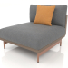 3d model Sofa module, section 3 (Bronze) - preview