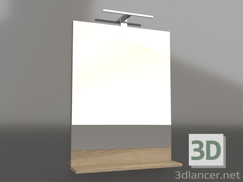 3d model Espejo 60 cm (FOS0206DS) - vista previa