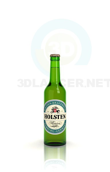 3d model cerveza - vista previa