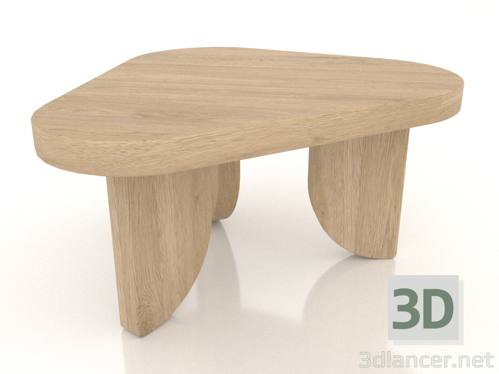 3D modeli Kahve masası COBBLE (S, açık meşe) - önizleme 3D modeli Kahve masası COBBLE (S, açık meşe) - önizleme