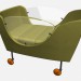 3d model Children's cot GINEVRA CULLA - preview