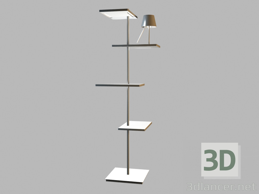 3d model Lámpara de pie 6007 - vista previa